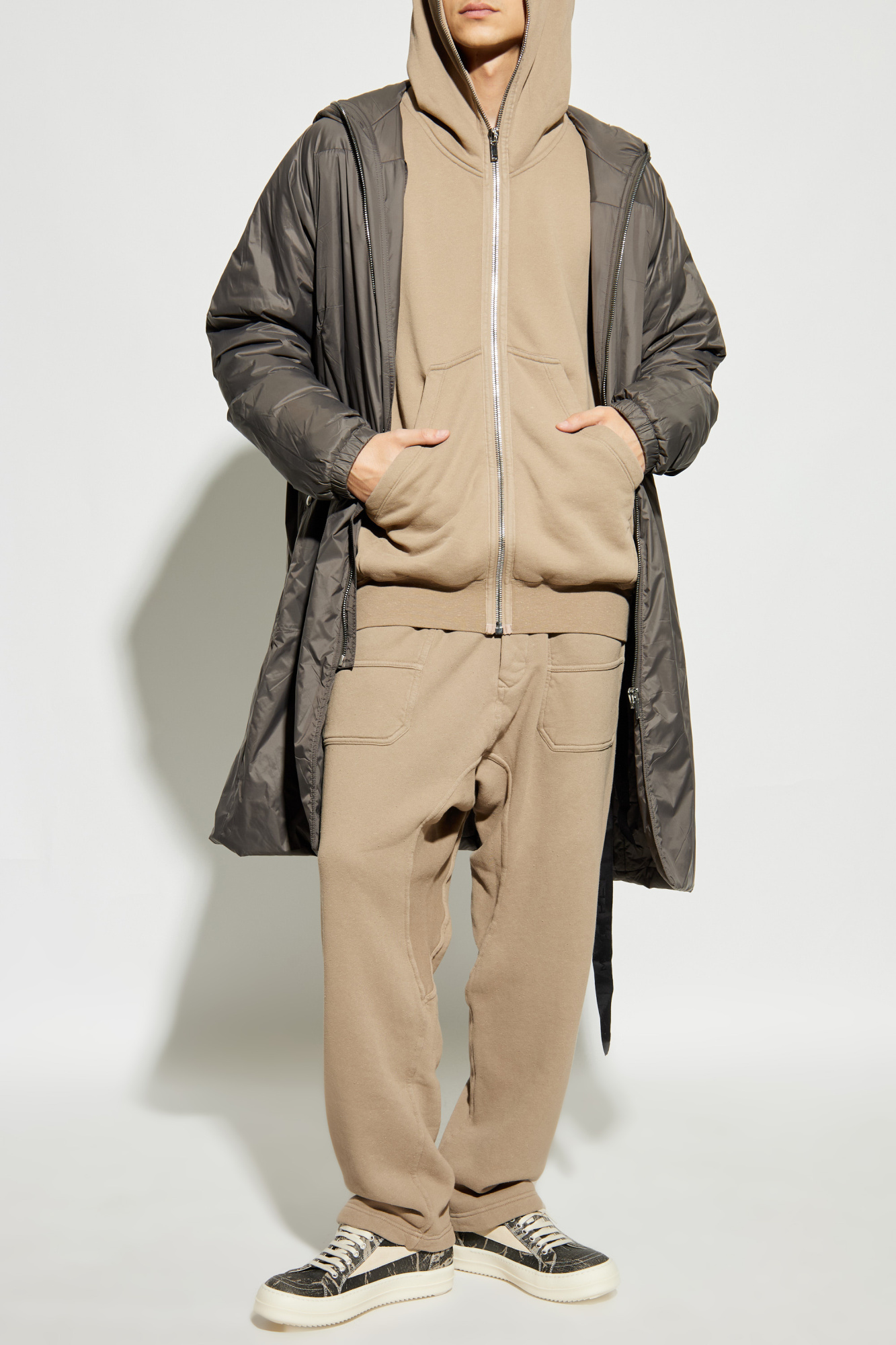 Grey Long coat 'Sealed' Rick Owens DRKSHDW - Vitkac AS